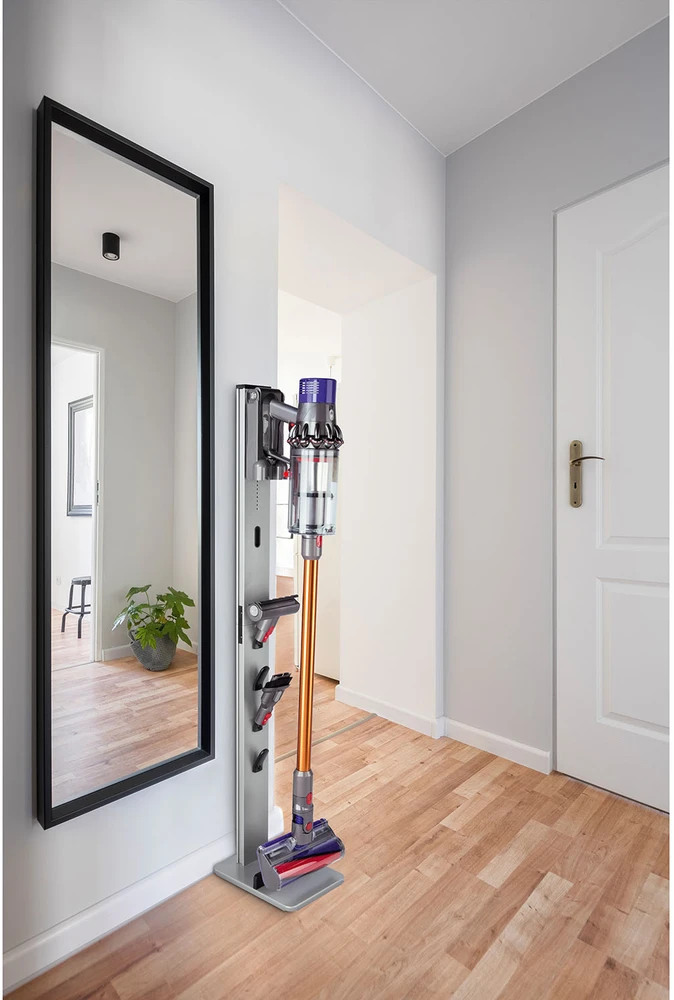 Dyson XAVAX - Dulkių siurblio stovas-organizatorius - juodas/sidabrinis