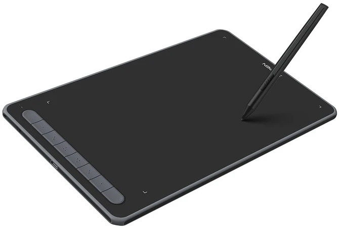 XPPen Grafikos planšetė - XP-Pen Deco LW, slėgio jautrumas, be baterijos pieštukas