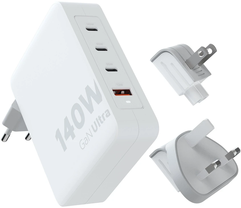 Xtorm XVC2140 universalus mobilusis įkroviklis, baltas, kintamosios srovės, vidinis