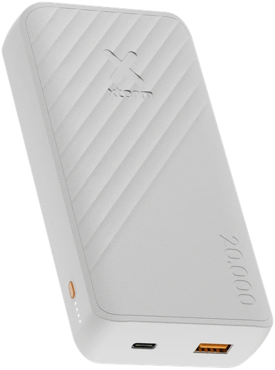 „Xtorm“ – 15 W „FastCharge Go2“ išorinė baterija, 20 000 mAh, balta