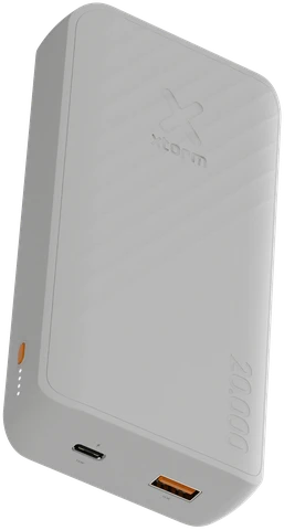 „Xtorm“ – 15 W „FastCharge Go2“ išorinė baterija, 20 000 mAh, balta