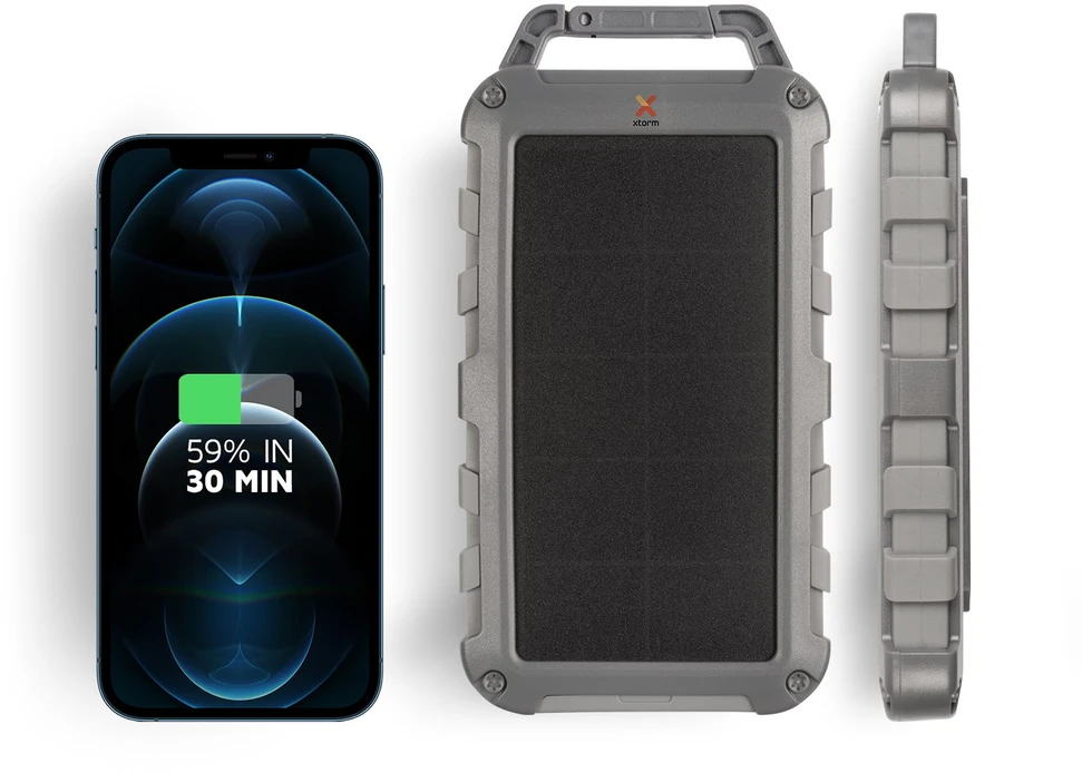 „Xtorm“ – FS405 20 W „Fuel“ serijos saulės energija varomas išorinis akumuliatorius, 10 000 mAh