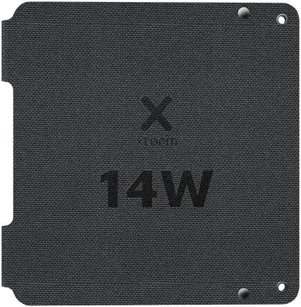 Xtorm XR2S14 mobiliojo įrenginio kroviklis Universalus Juoda Saulinis Lauke