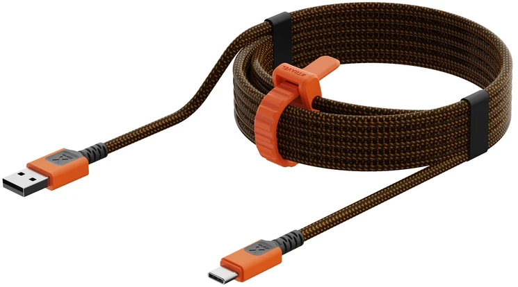 „Xtorm“ – „Xtreme USB-A“ / „USB-C“ laidas – juodas – 1,5 m