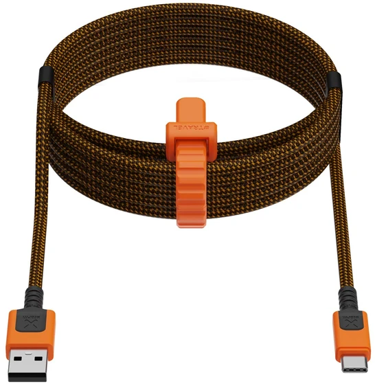 „Xtorm“ – „Xtreme USB-A“ / „USB-C“ laidas – juodas – 1,5 m