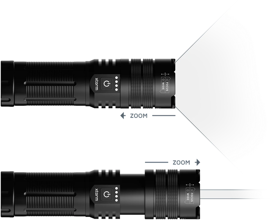 Power bank Xtorm Flashlight 10.500 mAh 20W – juodas