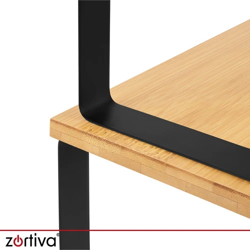 Xtrobb Zortiva bambukinių virtuvės lentynų rinkinys, 2 vnt.