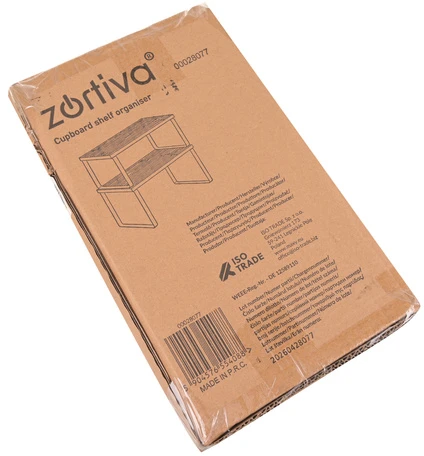 Xtrobb Zortiva bambukinių virtuvės lentynų rinkinys, 2 vnt.