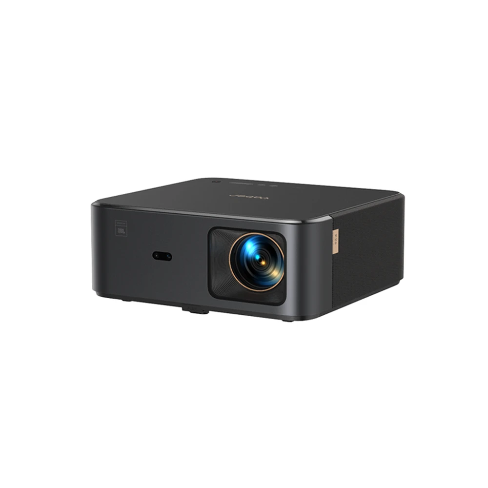 Yaber K2s LCD „FullHD“ 1080p daugialypės terpės projektorius su „JBL“ garsiakalbiais – juodos spalvos