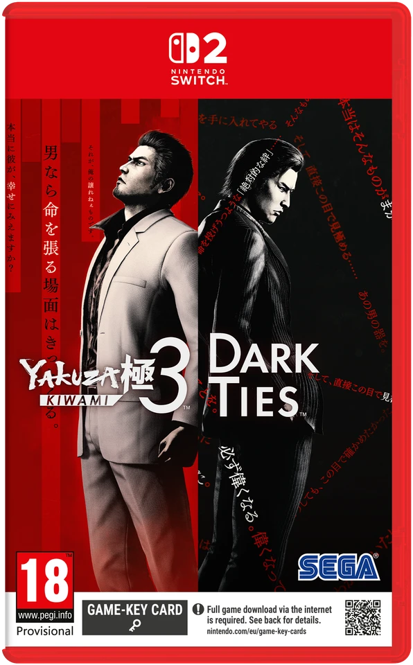 Sega Yakuza Kiwami 3 & Dark Ties (Switch 2)