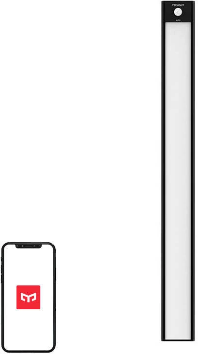 Lubinis šviestuvas Yeelight spintos jutiklinis šviestuvas A40 (40cm), Juodas | YLBGD-0045 | 2.4 W