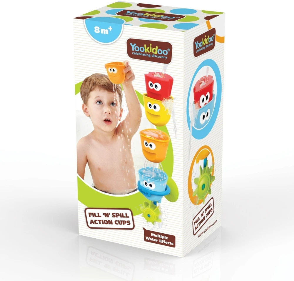„Yookidoo“ – pripildymo ir išsiliejimo puodeliai – (YO40261)
