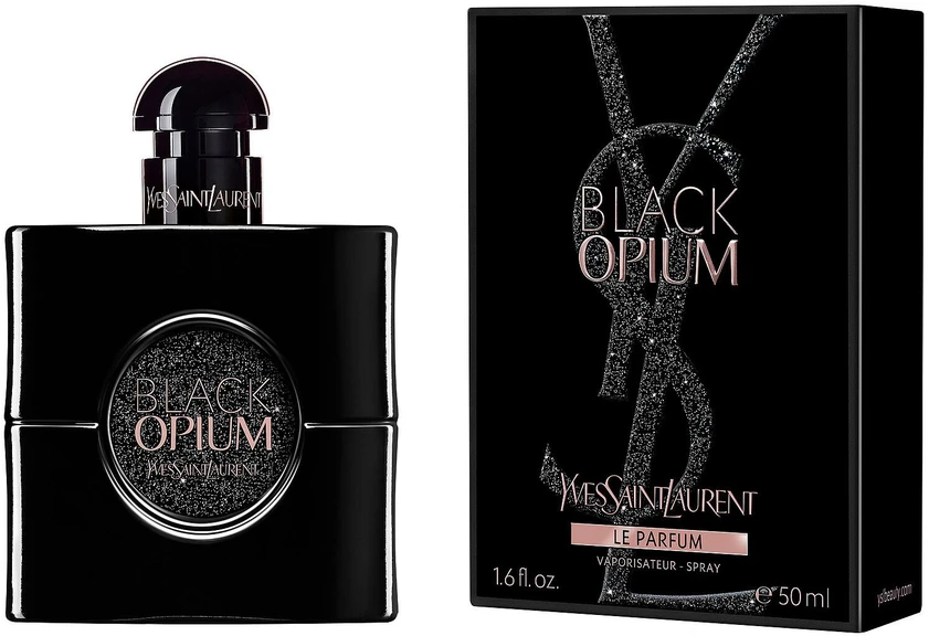 Yves Saint Laurent Juodas Opium Le Parfum PP kvepalai moterims, 50 ml