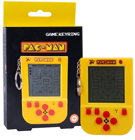 Z Man Games Z-Man žaidimai - PAC-MAN raktų pakabukas arkadinis žaidimas - Mini