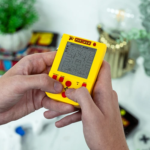Z Man Games Z-Man žaidimai - PAC-MAN raktų pakabukas arkadinis žaidimas - Mini