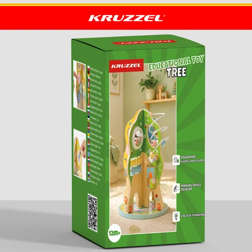 Zabawka edukacyjna - drzewko Kruzzel