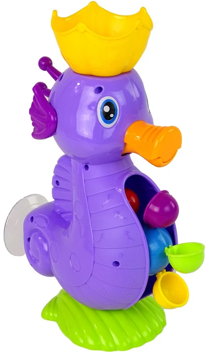 Lean Toys Vonios žaislas Jūros arkliukas LeanToys
