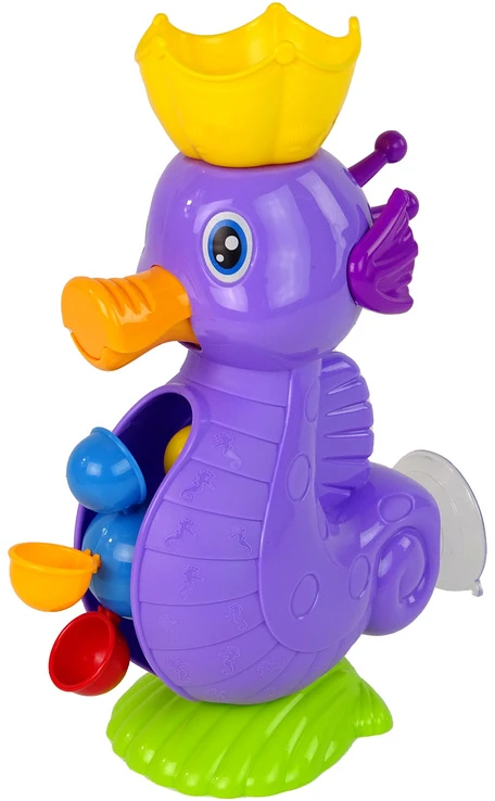 Lean Toys Vonios žaislas Jūros arkliukas LeanToys