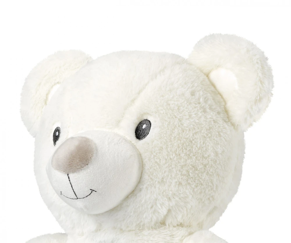 MILLY MALLY Milly Bear baltas pliušinis žaislas su projektoriumi