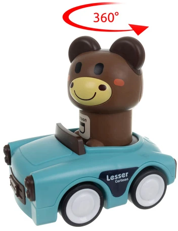 Iso Trade sensorinis žaislas - gyvūnų automobiliai 26728