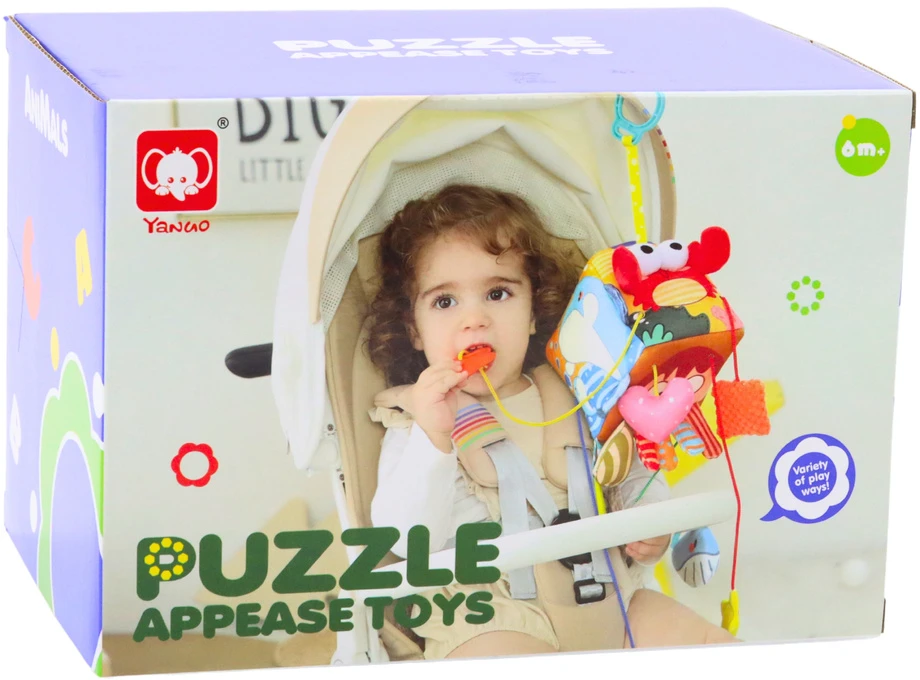 Lean Toys Žaislinis krabas su 9 funkcijomis ir jutikliniu kamuoliu