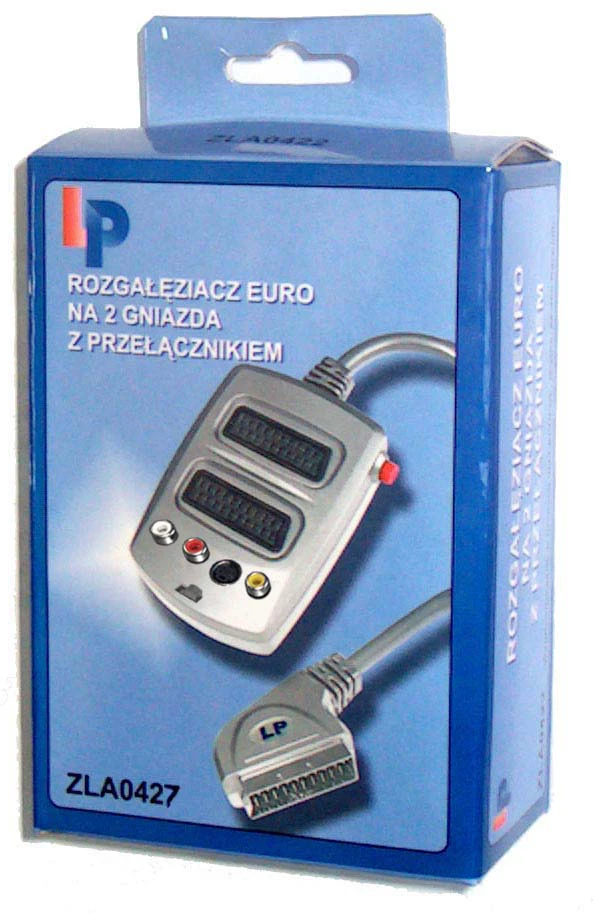 Złącze Oem Jungtis PLUG EURO-2GN+SVHS+3RCA+kištukas