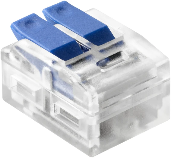 Orno Złączka 2 laidų kompresinė instaliacinė jungtis; bet kokiam 0,75–4 mm² laidui; IEC 450 V / 32 A; 10 vnt. lizdinėje pakuotėje.