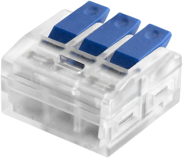 Orno Złączka 3 laidų kompresinė instaliacinė jungtis; bet kokiam 0,75–4 mm² laidui; IEC 450V/32A; 10 vnt.