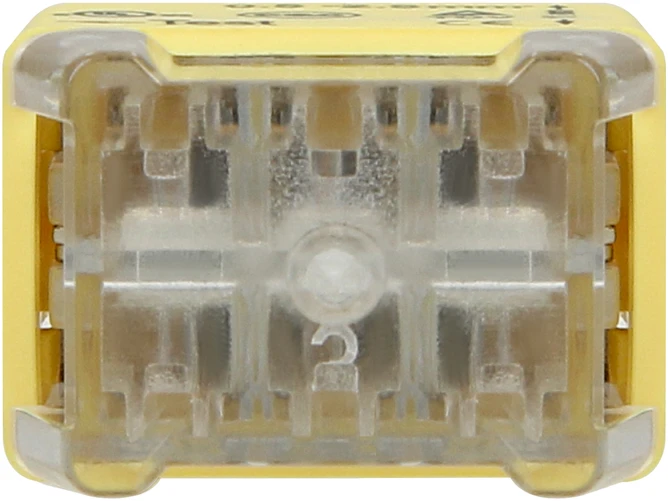 Orno Złączka 6 laidų įspaudžiama instaliacinė jungtis; 0,75–2,5 mm² laidui; IEC 300V/24A; 10 vnt. lizdinė pakuotė.