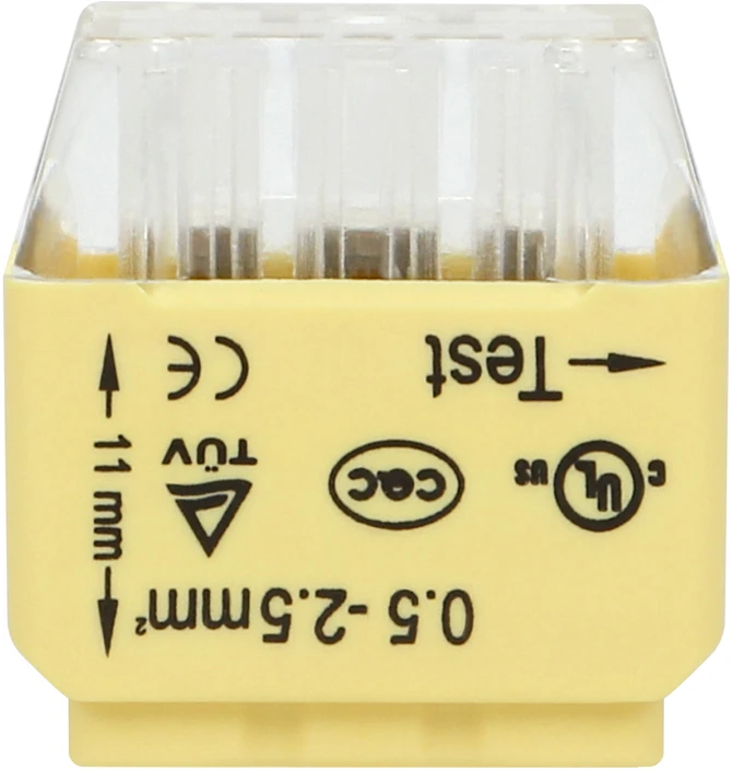 Orno Złączka 6 laidų įspaudžiama instaliacinė jungtis; 0,75–2,5 mm² laidui; IEC 300V/24A; 10 vnt. lizdinė pakuotė.