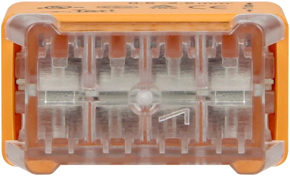 Orno Złączka 8 laidų įspaudžiama instaliacinė jungtis; 0,75–2,5 mm² laidui; IEC 300V/24A; 8 vnt. lizdinė pakuotė.