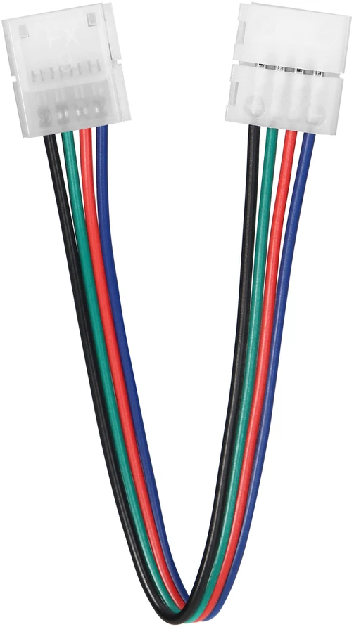 Orno Złączka RGB LED jungtis 10 mm, dvipusė, su laidu