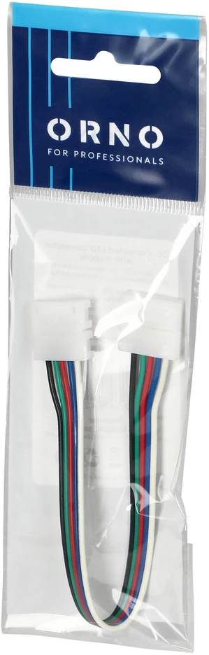 Orno Złączka RGBW LED jungtis 12 mm, dvipusė, su laidu