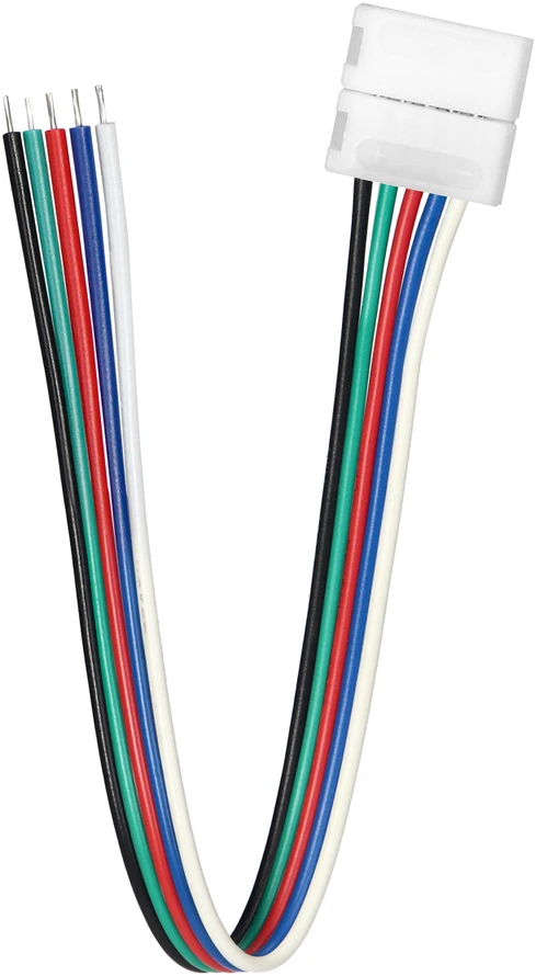 Orno Złączka RGBW LED jungtis 12 mm, vienpusė, su laidu