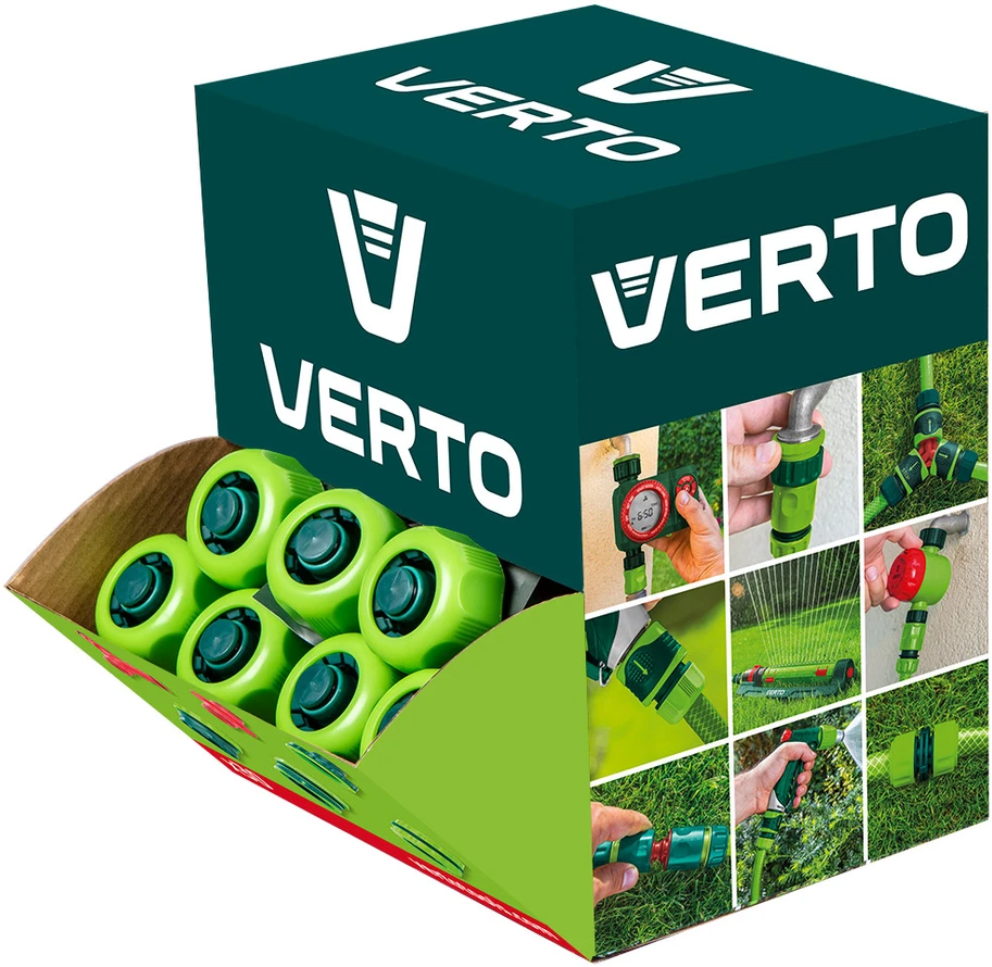 Verto Złączka STOP jungtis 3/4", dviejų medžiagų, 30 vnt.