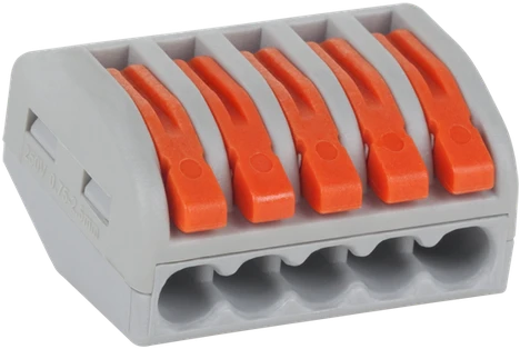 Złączka Universali jungtis 5 x (0,75–2,5 mm) PCT58105
