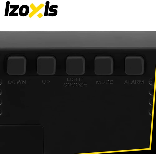 Žadintuvas - spalvotas LED laikrodis „Izoxis“