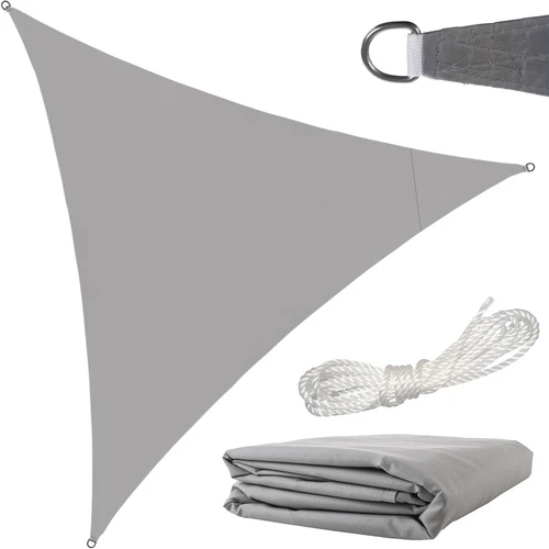 Sunshade sail 3x3x3m pilka Gardlov 23147