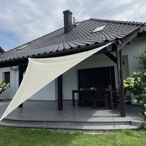 Sunshade sail 3x3x3 beige Gardlov 23146