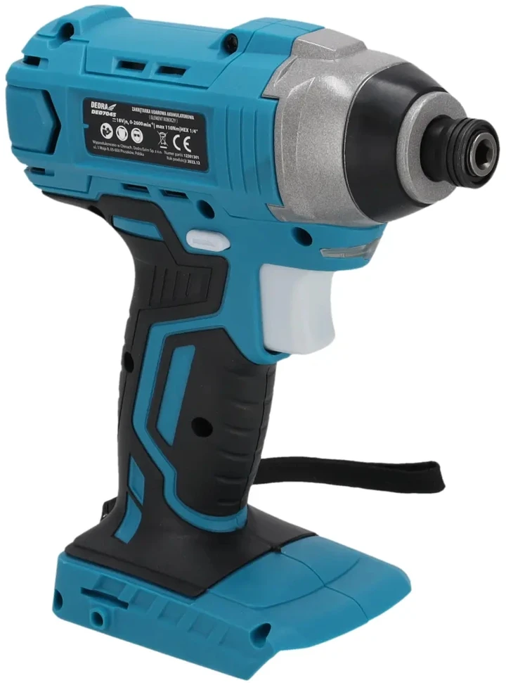 Akumuliatorinis smūginis suktuvas Dedra ded7045, 18v, 110nm