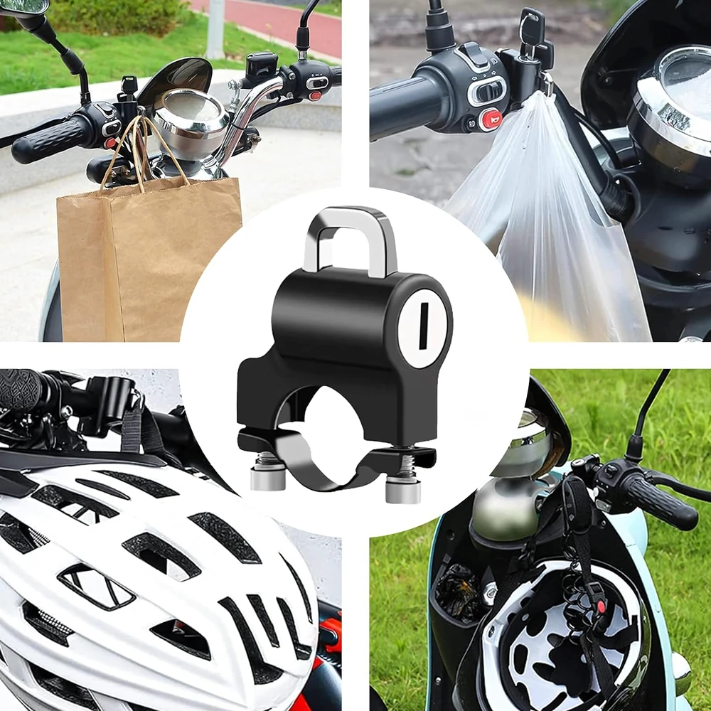 Zamek Apsauginė motociklo šalmo spyna nuo vagystės 20-24 mm