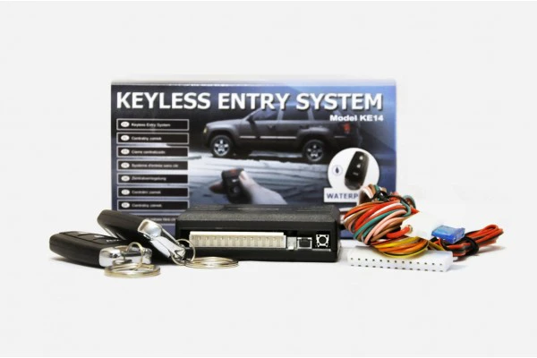 Centrinio užrakto valdymo komplektas su nuotoliniais pulteliais KE14 (Keyless Entry) AMIO-01679