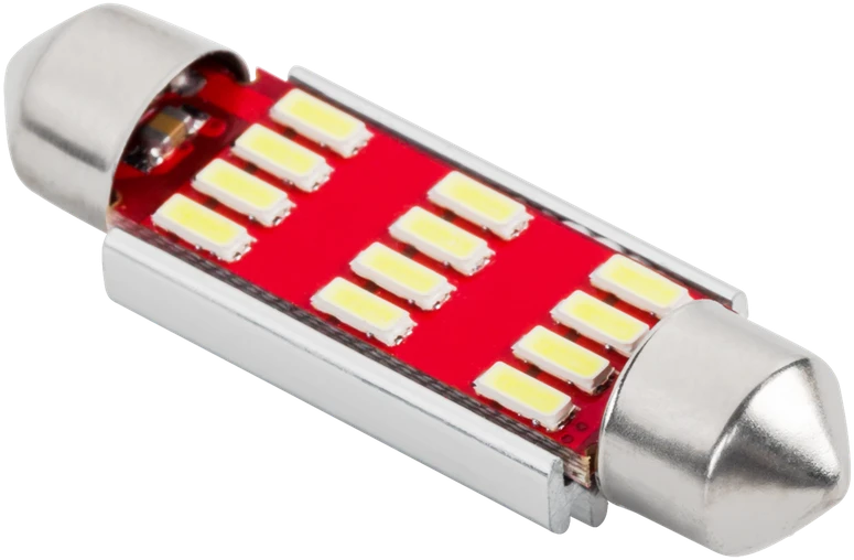 Rebel LED automobilinė lemputė SV8.5 su 8 diodais