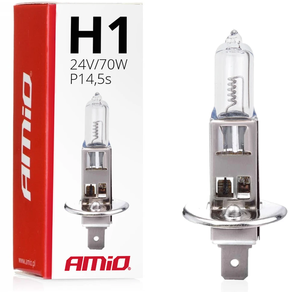 Halogeninė lemputė h1 24v 70w amio-01482