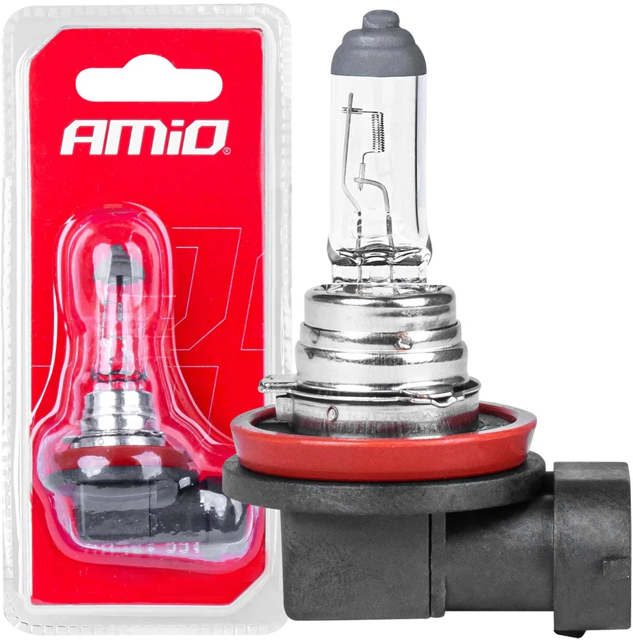 Halogeninė lemputė H11 12V 55W 1 vnt. blisterinėje pakuotėje amio-03365