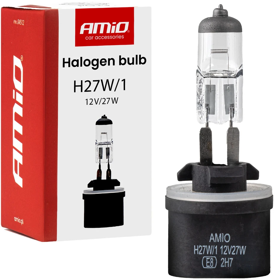 Halogeninė lemputė H27W/1880 12V 27W PG13 amio-04512