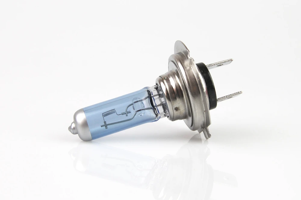 Halogeninė lemputė H7 12V 55W UV filtras (E8) itin balta amio-01157