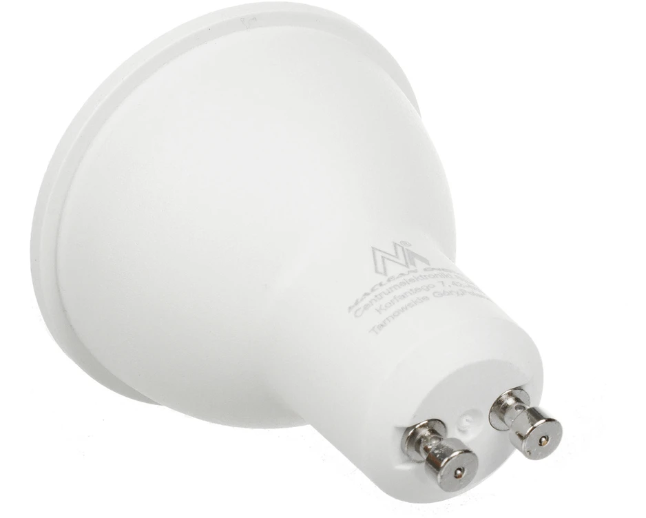 Żarówka „Maclean“ LED lemputė, GU10, 5 W, 220–240 V, 50/60 Hz, neutrali balta, 4000 K, 400 liumenų, MCE435 NW