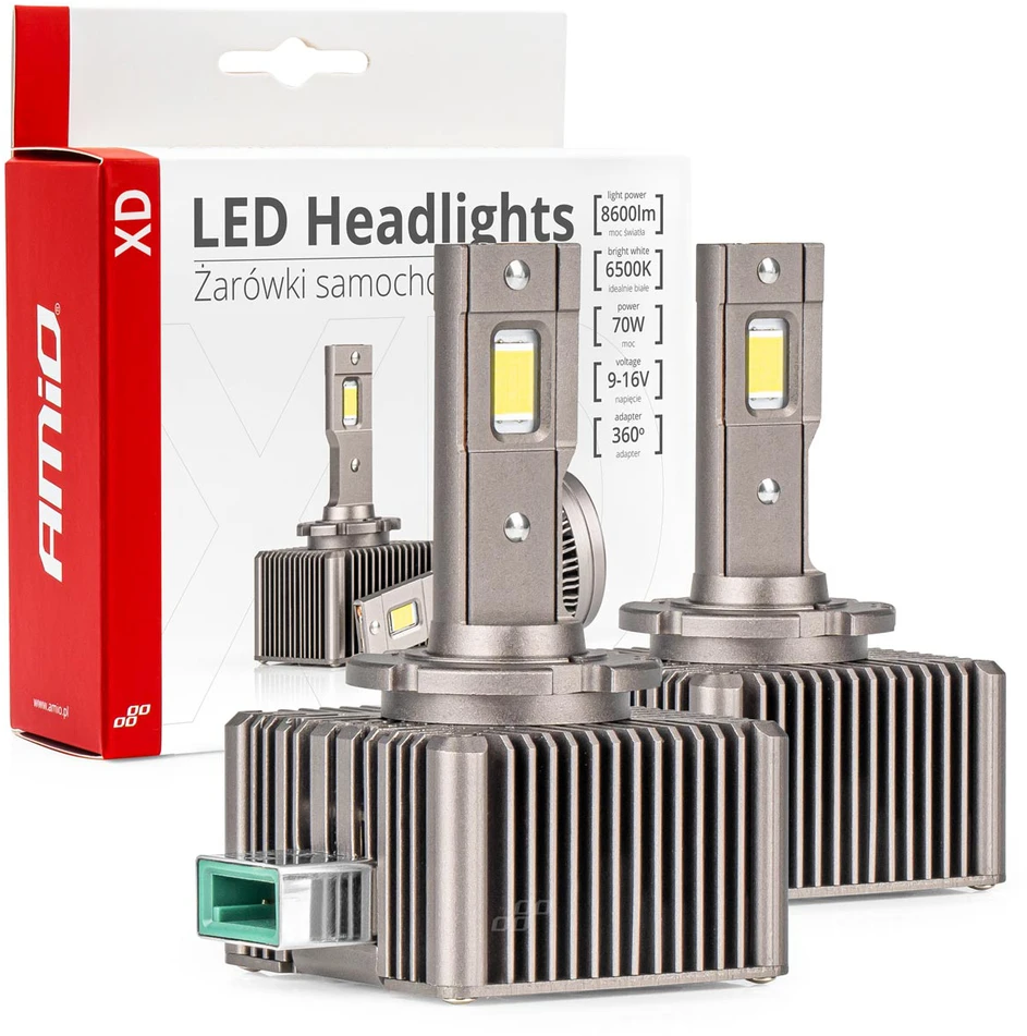 LED žibintų lemputės XD Series D3S AMiO-03312