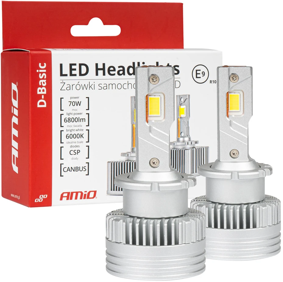 LED žibintų lemputės D-Basic Series D4S/D4R AMiO-03629